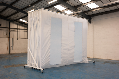 Retractable Spray Booth Any Size Available Nationwide Installation